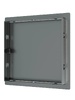Люк ревизионный ERA LN фланец 150х150 нажимной 172х172 пластик EVECS (L1515N gray) СЕРЫЙ