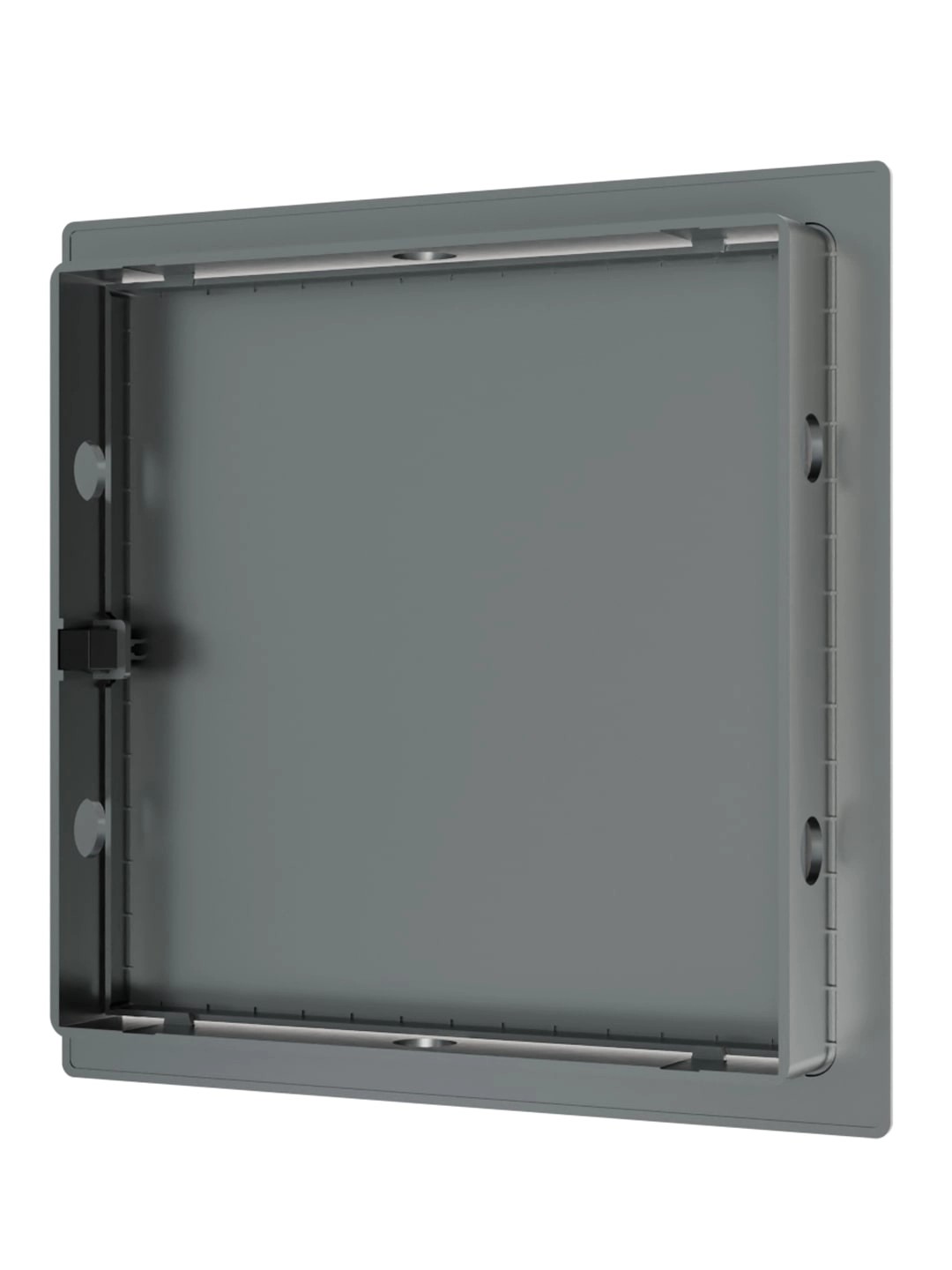 Люк ревизионный ERA LN фланец 150х150 нажимной 172х172 пластик EVECS (L1515N gray) СЕРЫЙ