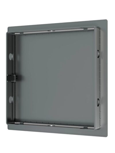 Люк ревизионный ERA LN фланец 150х150 нажимной 172х172 пластик EVECS (L1515N gray) СЕРЫЙ
