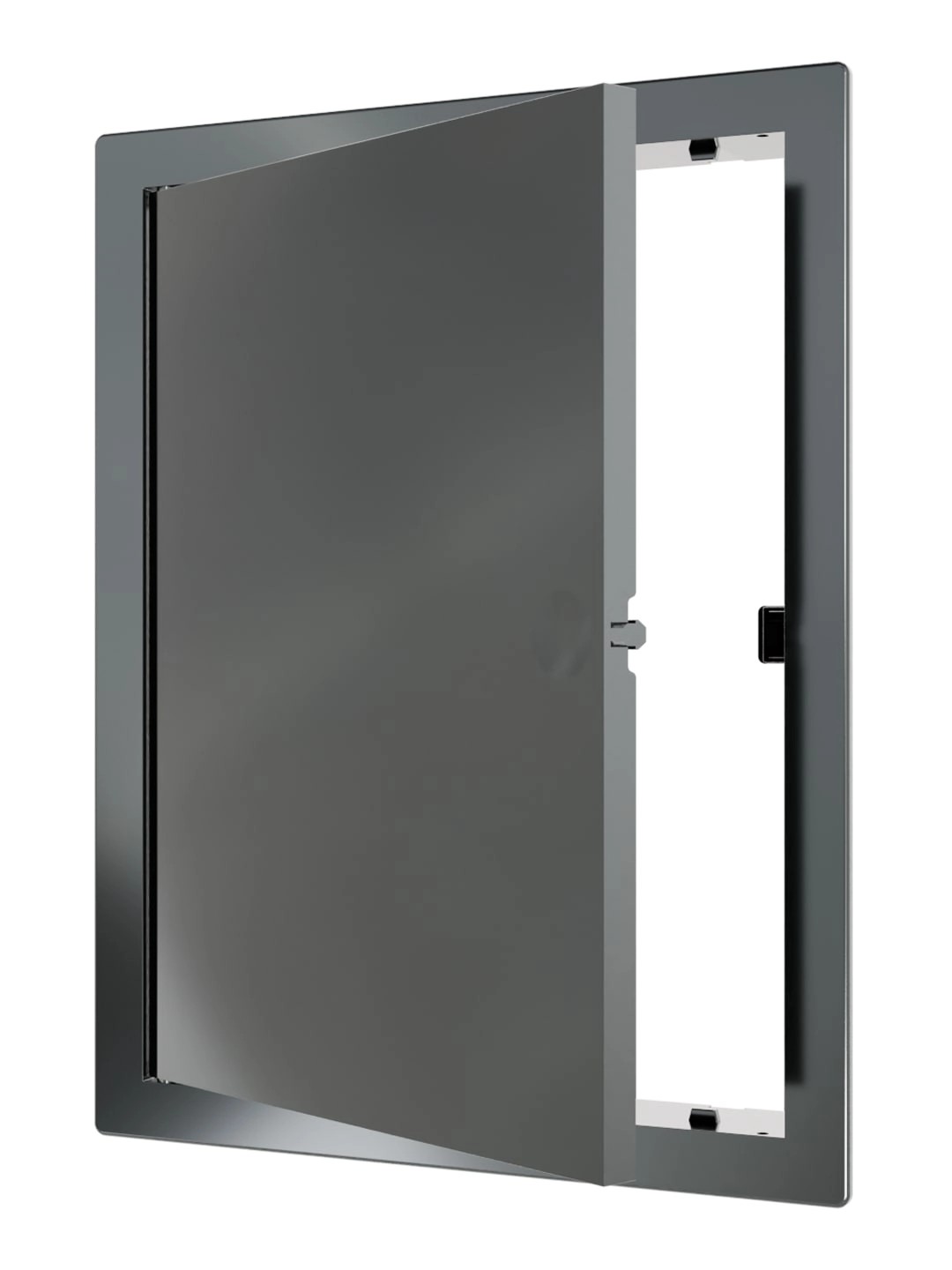 Люк ревизионный ERA LN фланец 150х200 нажимной 172х222 пластик EVECS (L1520N gray) СЕРЫЙ