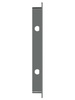 Люк ревизионный ERA LN фланец 150х200 нажимной 172х222 пластик EVECS (L1520N gray) СЕРЫЙ