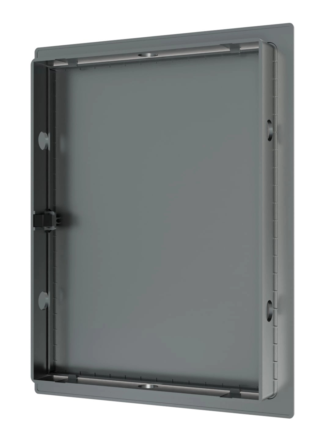 Люк ревизионный ERA LN фланец 150х200 нажимной 172х222 пластик EVECS (L1520N gray) СЕРЫЙ