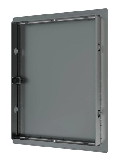 Люк ревизионный ERA LN фланец 150х200 нажимной 172х222 пластик EVECS (L1520N gray) СЕРЫЙ