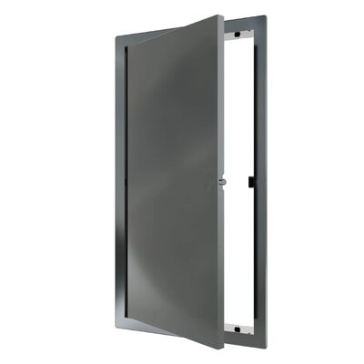 Люк ревизионный ERA LN фланец 150х300 нажимной 172х322 пластик EVECS (L1530N gray) СЕРЫЙ