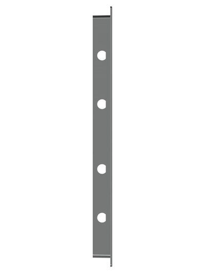 Люк ревизионный ERA LN фланец 150х300 нажимной 172х322 пластик EVECS (L1530N gray) СЕРЫЙ
