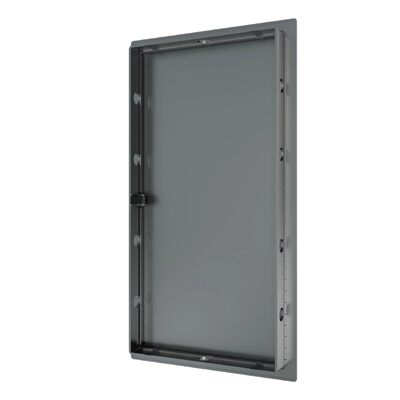 Люк ревизионный ERA LN фланец 150х300 нажимной 172х322 пластик EVECS (L1530N gray) СЕРЫЙ
