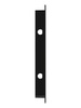 Люк ревизионный ERA LN фланец 200x200 нажимной 224х224 пластик EVECS (L2020N black) ЧЁРНЫЙ