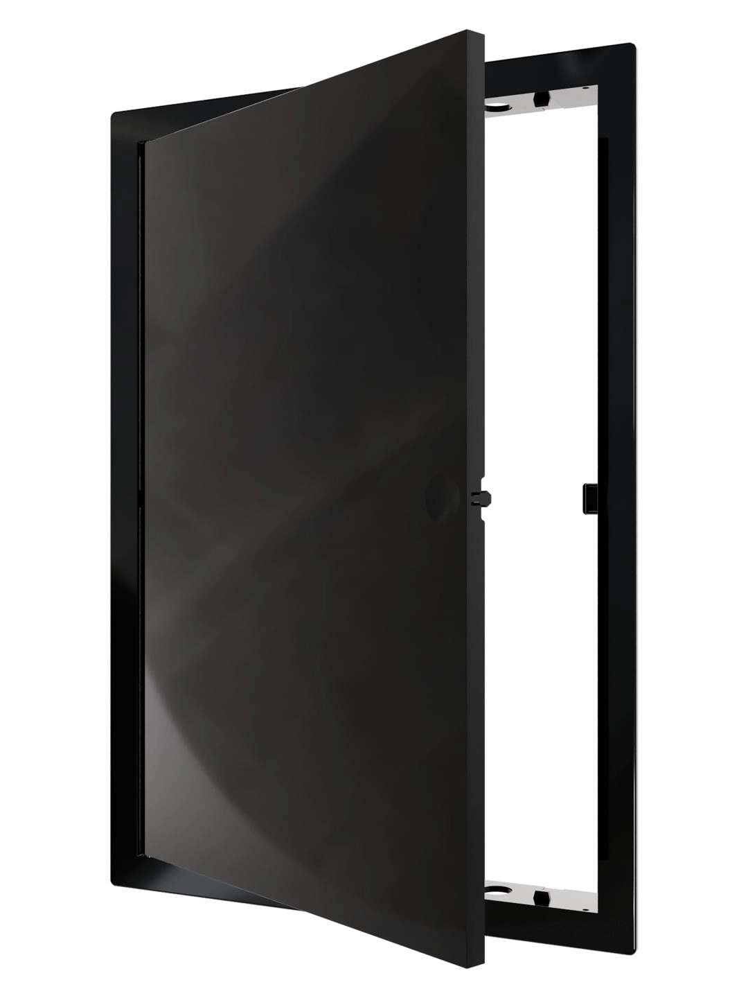 Люк ревизионный ERA LN фланец 200х300 нажимной 223х323 пластик EVECS (L2030N black) ЧЁРНЫЙ