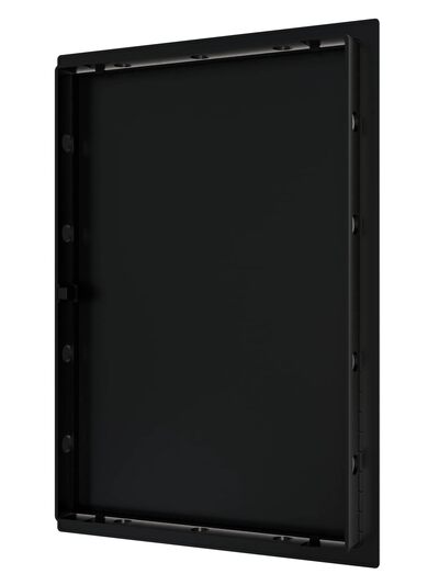 Люк ревизионный ERA LN фланец 200х300 нажимной 223х323 пластик EVECS (L2030N black) ЧЁРНЫЙ