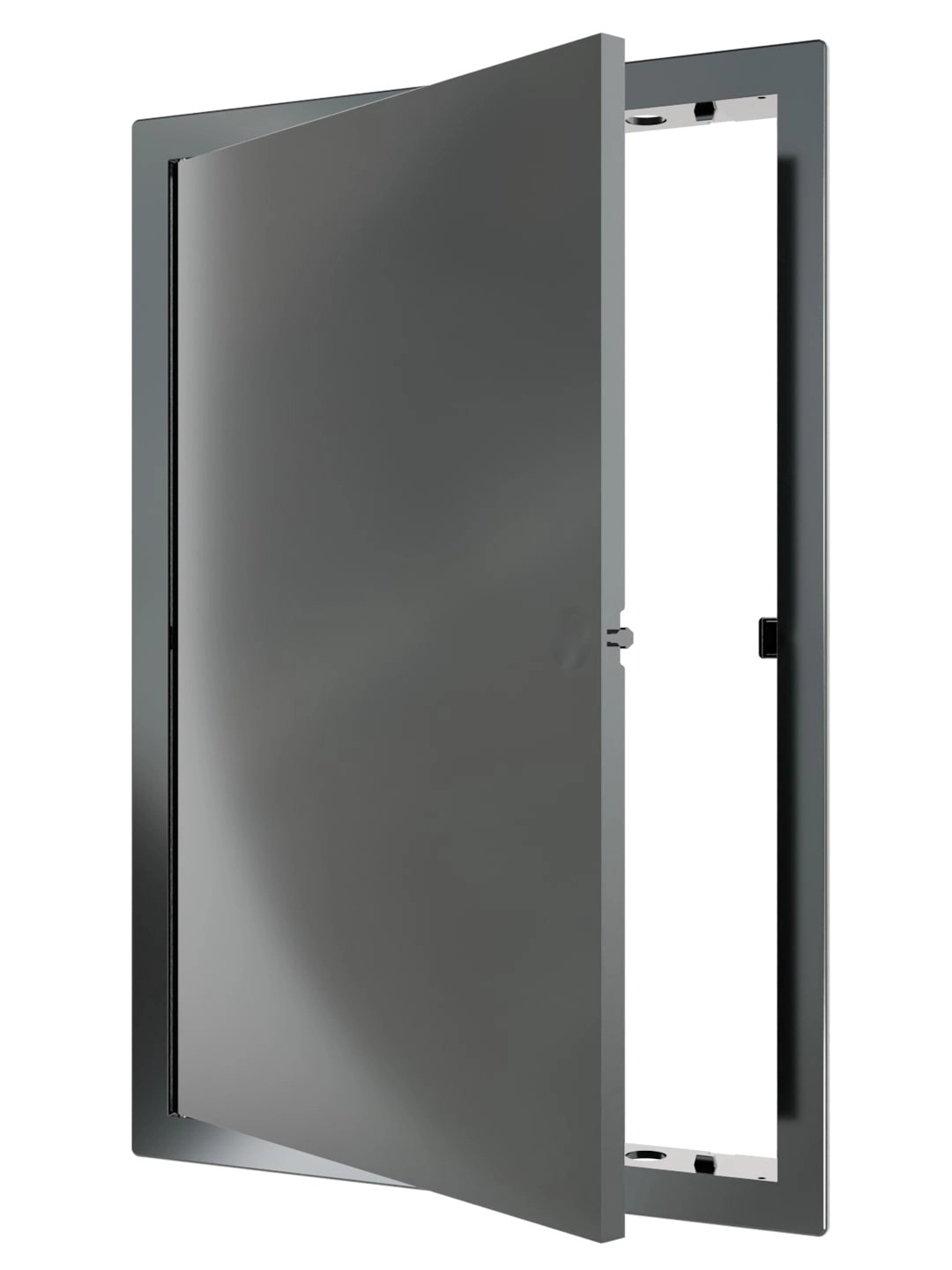 Люк ревизионный ERA LN фланец 200х300 нажимной 223х323 пластик EVECS (L2030N gray) СЕРЫЙ