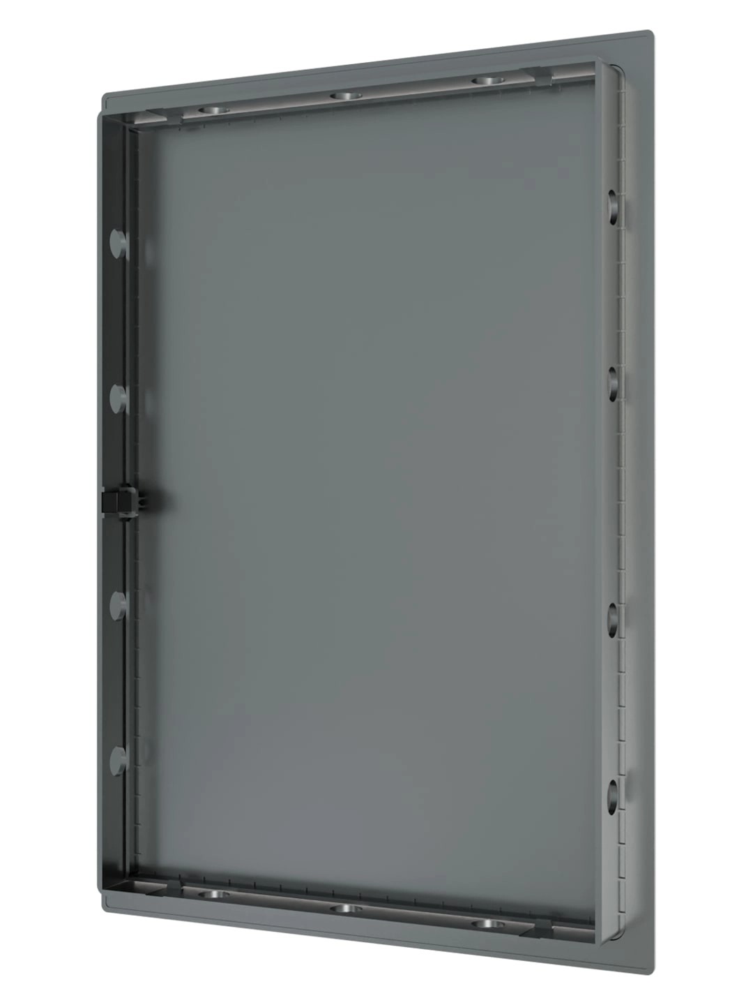 Люк ревизионный ERA LN фланец 200х300 нажимной 223х323 пластик EVECS (L2030N gray) СЕРЫЙ