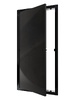Люк ревизионный ERA LN фланец 200х400 нажимной 223х423 пластик EVECS (L2040N black) ЧЁРНЫЙ