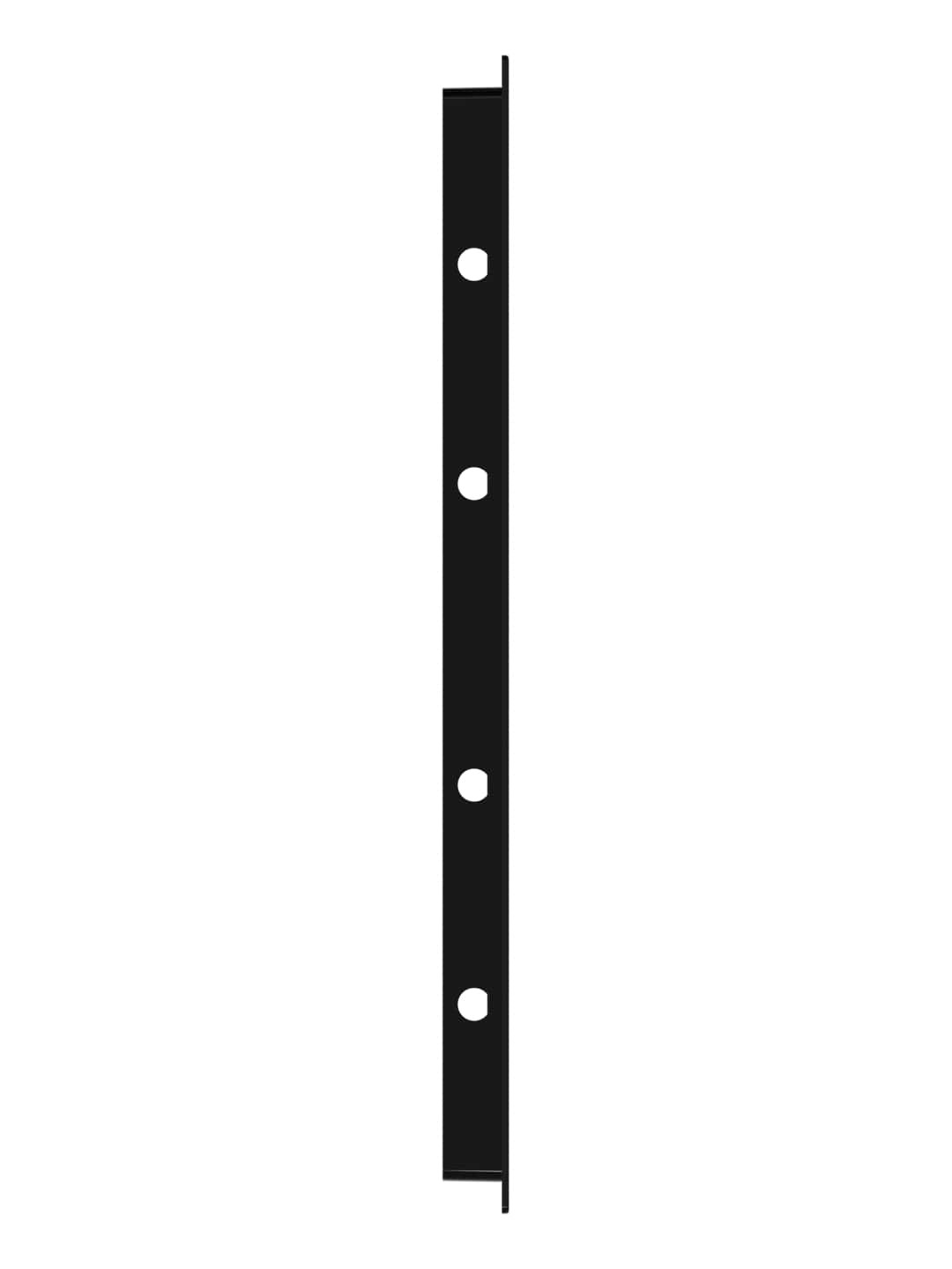 Люк ревизионный ERA LN фланец 200х400 нажимной 223х423 пластик EVECS (L2040N black) ЧЁРНЫЙ