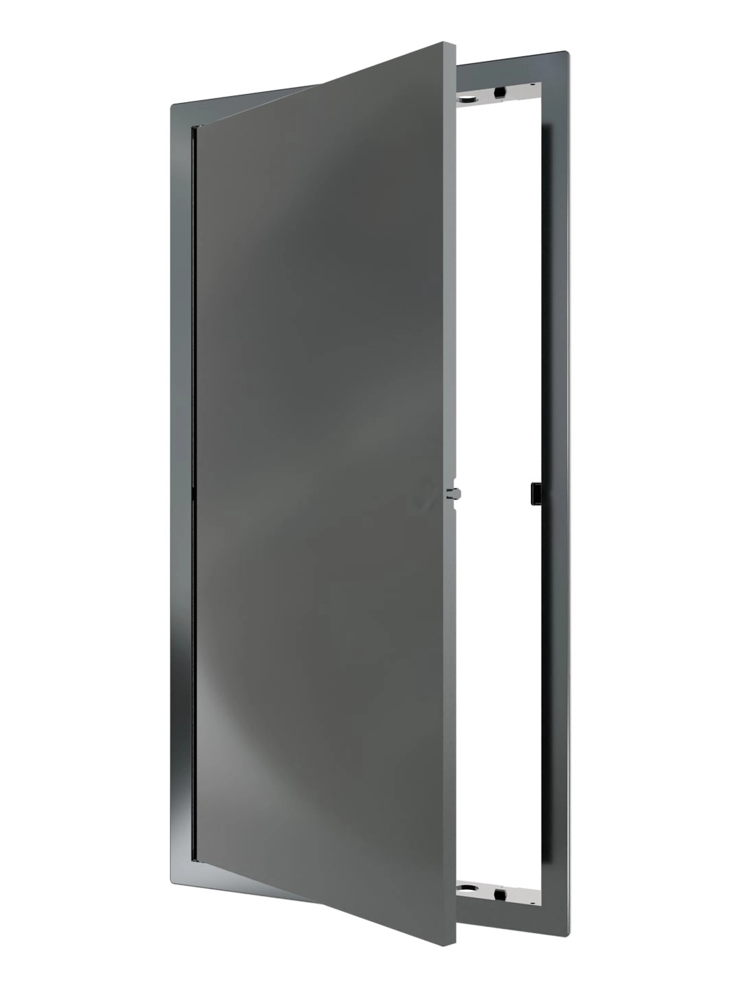 Люк ревизионный ERA LN фланец 200х400 нажимной 223х423 пластик EVECS (L2040N gray) СЕРЫЙ
