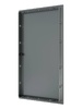Люк ревизионный ERA LN фланец 200х400 нажимной 223х423 пластик EVECS (L2040N gray) СЕРЫЙ