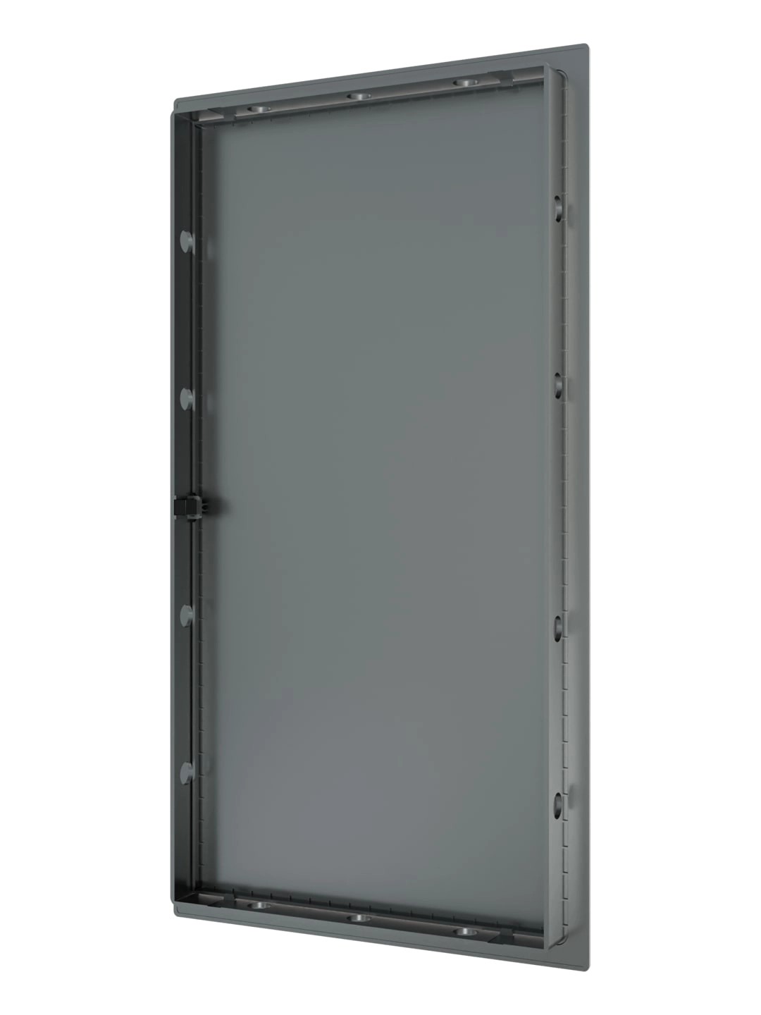 Люк ревизионный ERA LN фланец 200х400 нажимной 223х423 пластик EVECS (L2040N gray) СЕРЫЙ