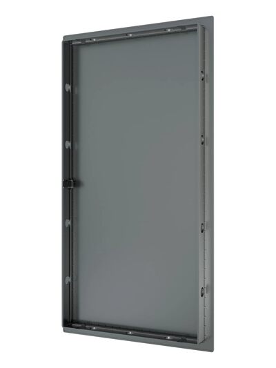 Люк ревизионный ERA LN фланец 200х400 нажимной 223х423 пластик EVECS (L2040N gray) СЕРЫЙ