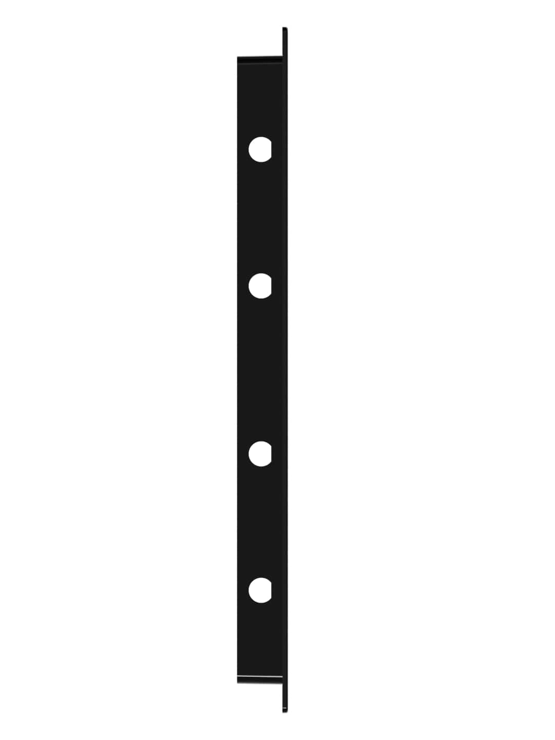 Люк ревизионный ERA LN фланец 300х300 нажимной 327х327 пластик EVECS (L3030N black) ЧЁРНЫЙ