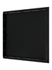 Люк ревизионный ERA LN фланец 300х300 нажимной 327х327 пластик EVECS (L3030N black) ЧЁРНЫЙ
