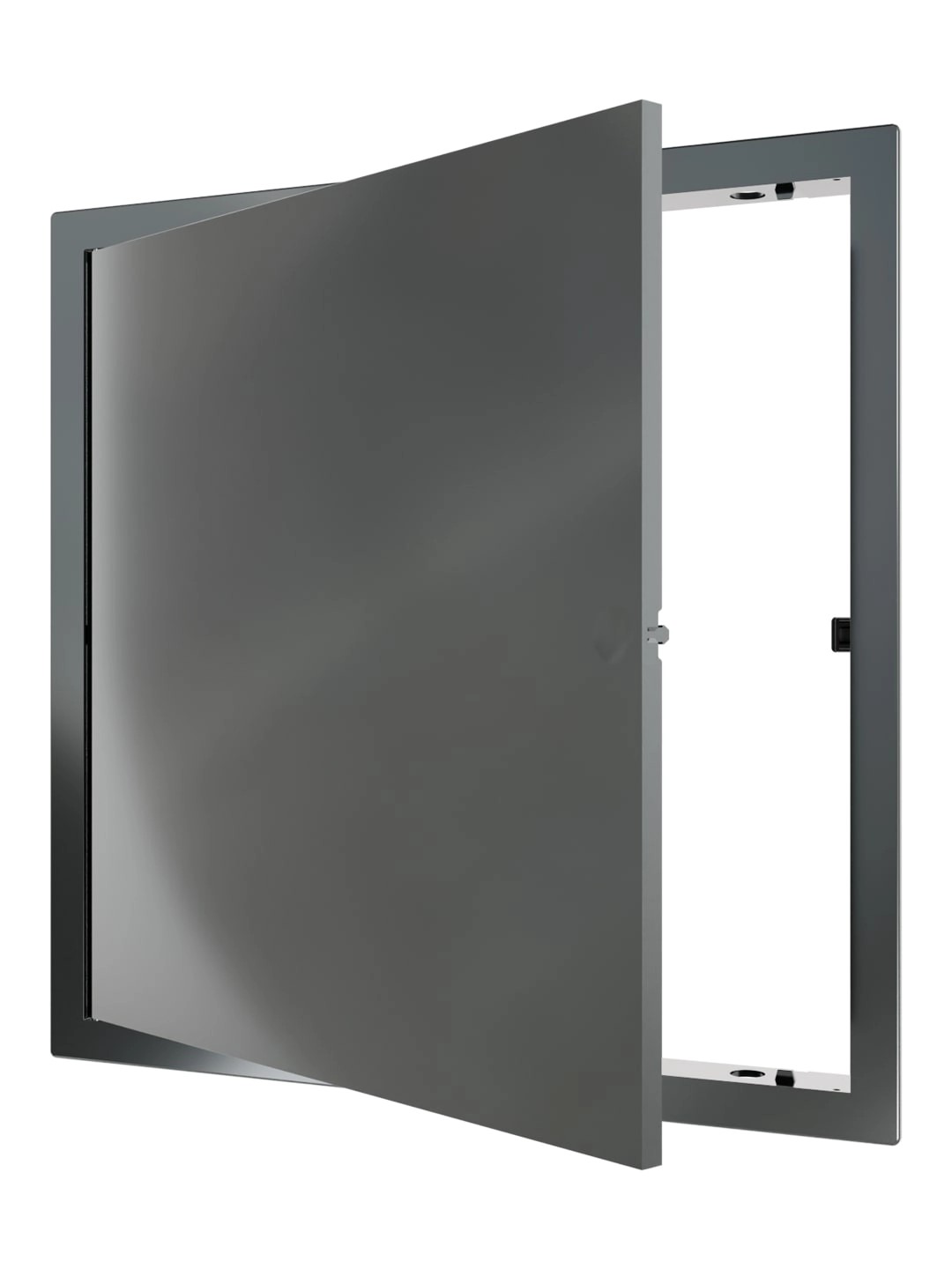 Люк ревизионный ERA LN фланец 300х300 нажимной 327х327 пластик EVECS (L3030N gray) СЕРЫЙ