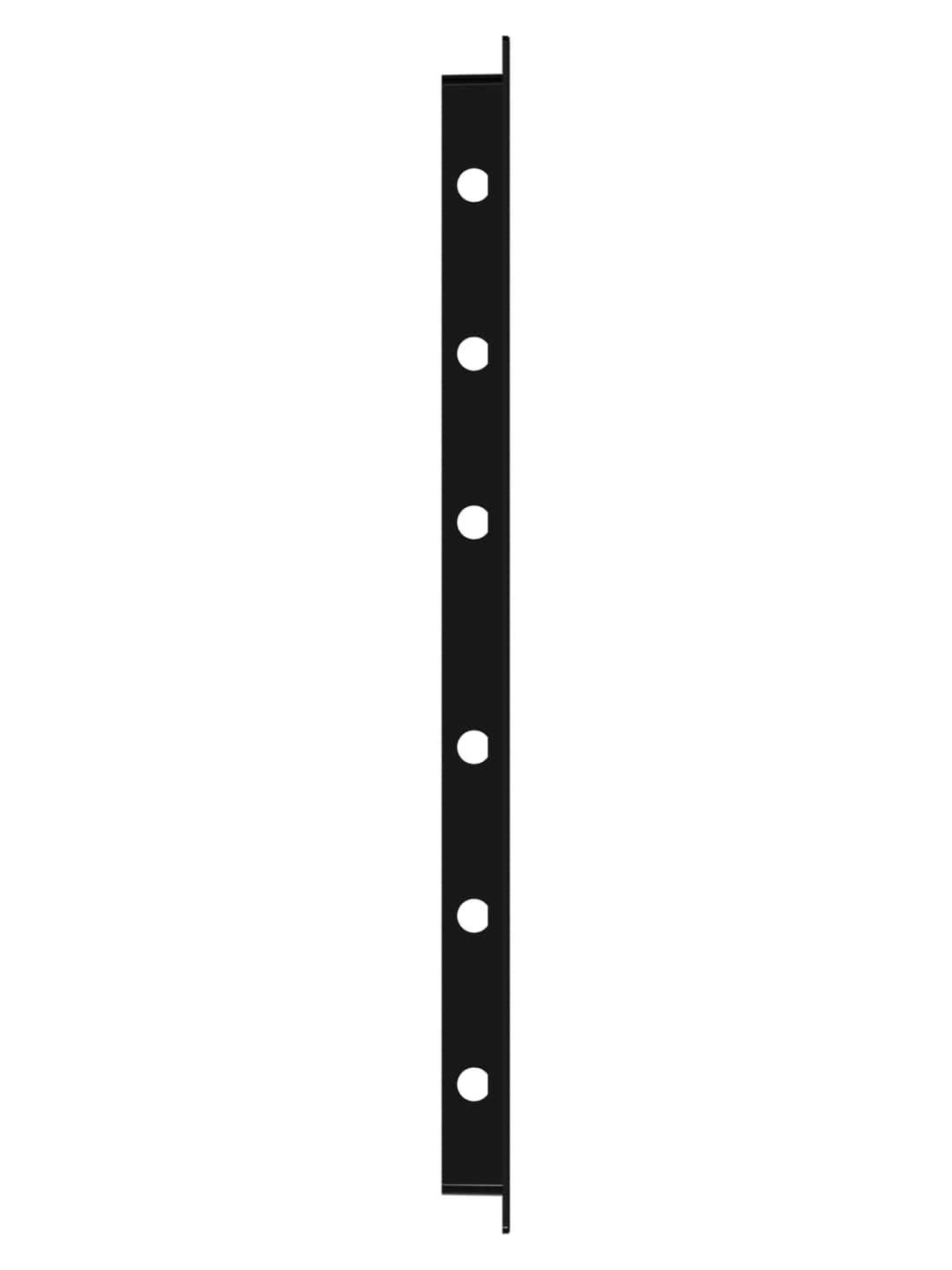 Люк ревизионный ERA LN фланец 300х400 нажимной 327х427 пластик EVECS (L3040N black) ЧЁРНЫЙ