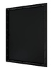 Люк ревизионный ERA LN фланец 300х400 нажимной 327х427 пластик EVECS (L3040N black) ЧЁРНЫЙ