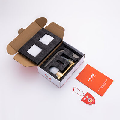 R02.11.09 Смеситель встраиваемый  для умывальника RAGLO (графит)