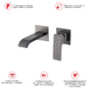 R02.11.09 Смеситель встраиваемый  для умывальника RAGLO (графит)