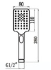 Лейка SAVOL для ручного душа 1/2″ (1 режим) S-FSP03H 