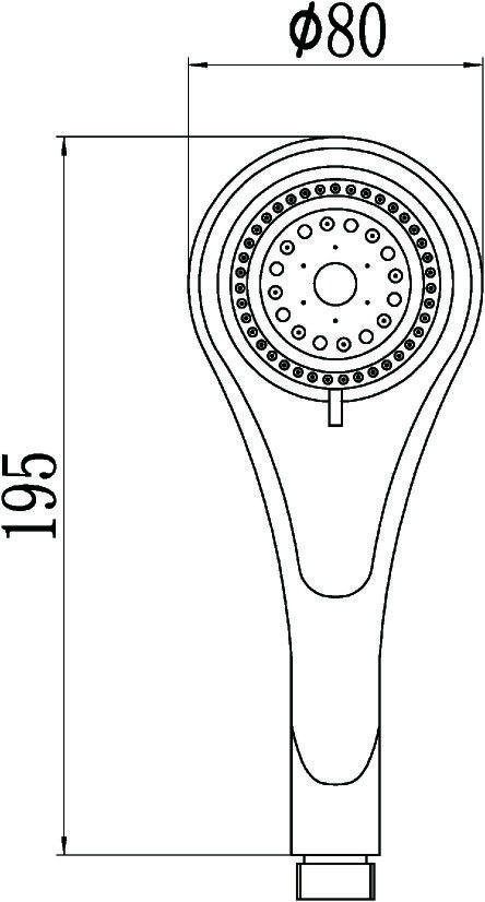 Лейка SAVOL 1/2″ (3 режима) S-OP1064