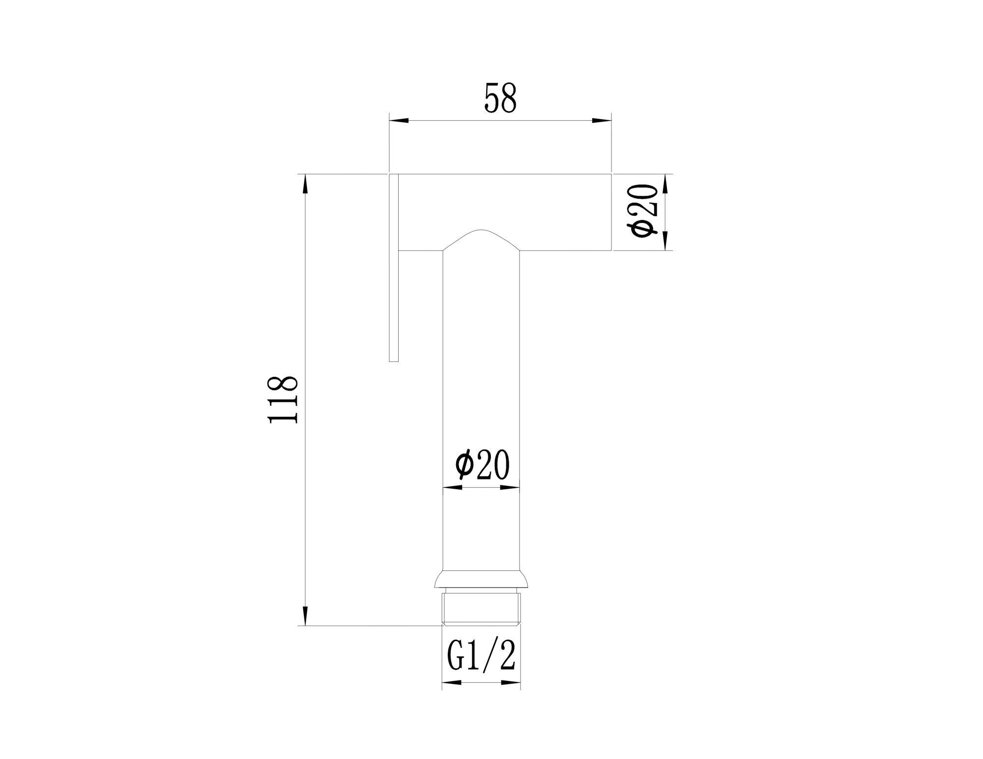 Лейка SAVOL для биде S-PQ03L