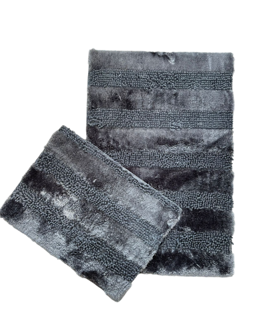 Набор ковриков для в/к "Макароны КОМБИ" 60х90+50х60 antrasit антрацит