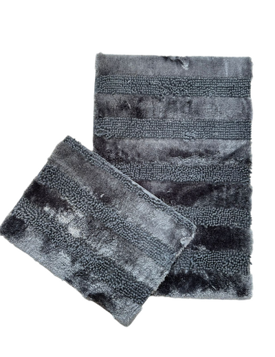 Набор ковриков для в/к "Макароны КОМБИ" 60х90+50х60 antrasit антрацит