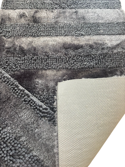 Набор ковриков для в/к "Макароны КОМБИ" 60х90+50х60 antrasit антрацит