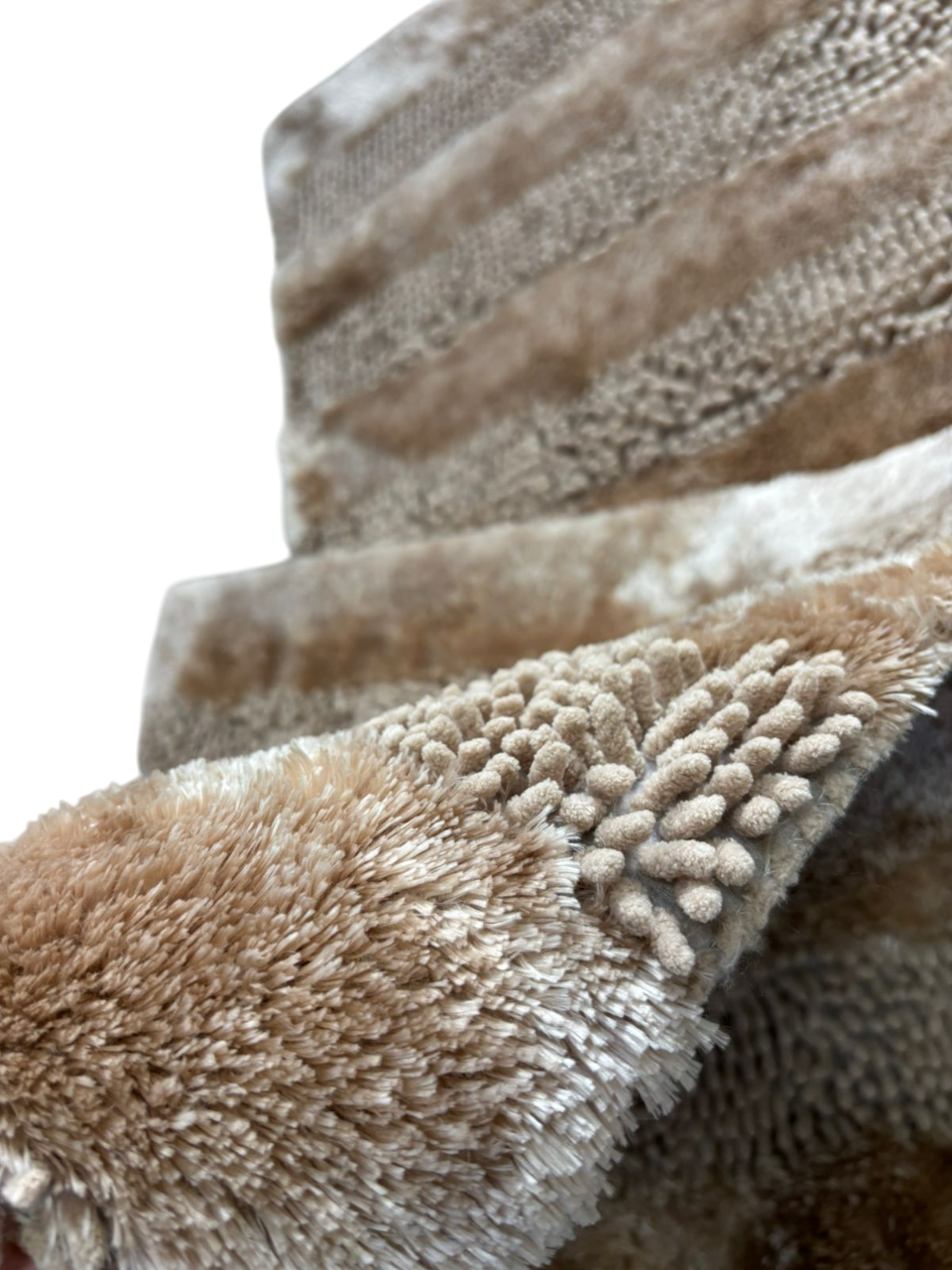 Набор ковриков для в/к "Макароны КОМБИ" 60х90+50х60 beige бежевый