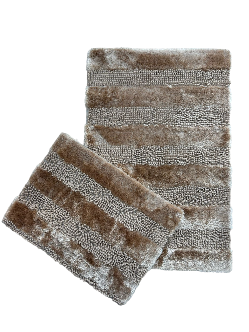 Набор ковриков для в/к "Макароны КОМБИ" 60х90+50х60 beige бежевый