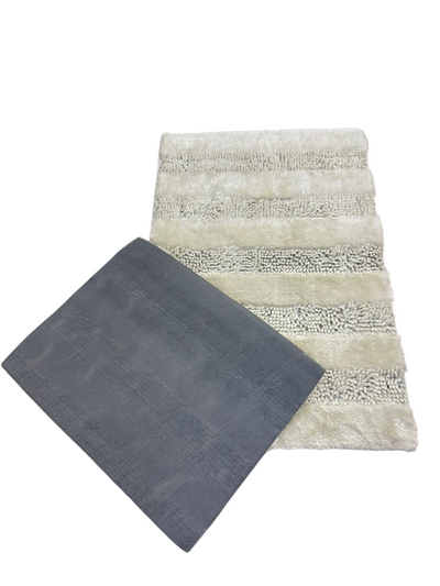 Набор ковриков для в/к "Макароны КОМБИ" 60х90+50х60 chream крем