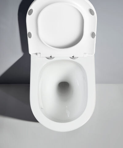  Унитаз подвесной безободковый D&K Rhein.Bach DT1476516, 500*360*350мм, сиденье микролифт, белый НОВИНКА!!! смыв "Торнадо" 