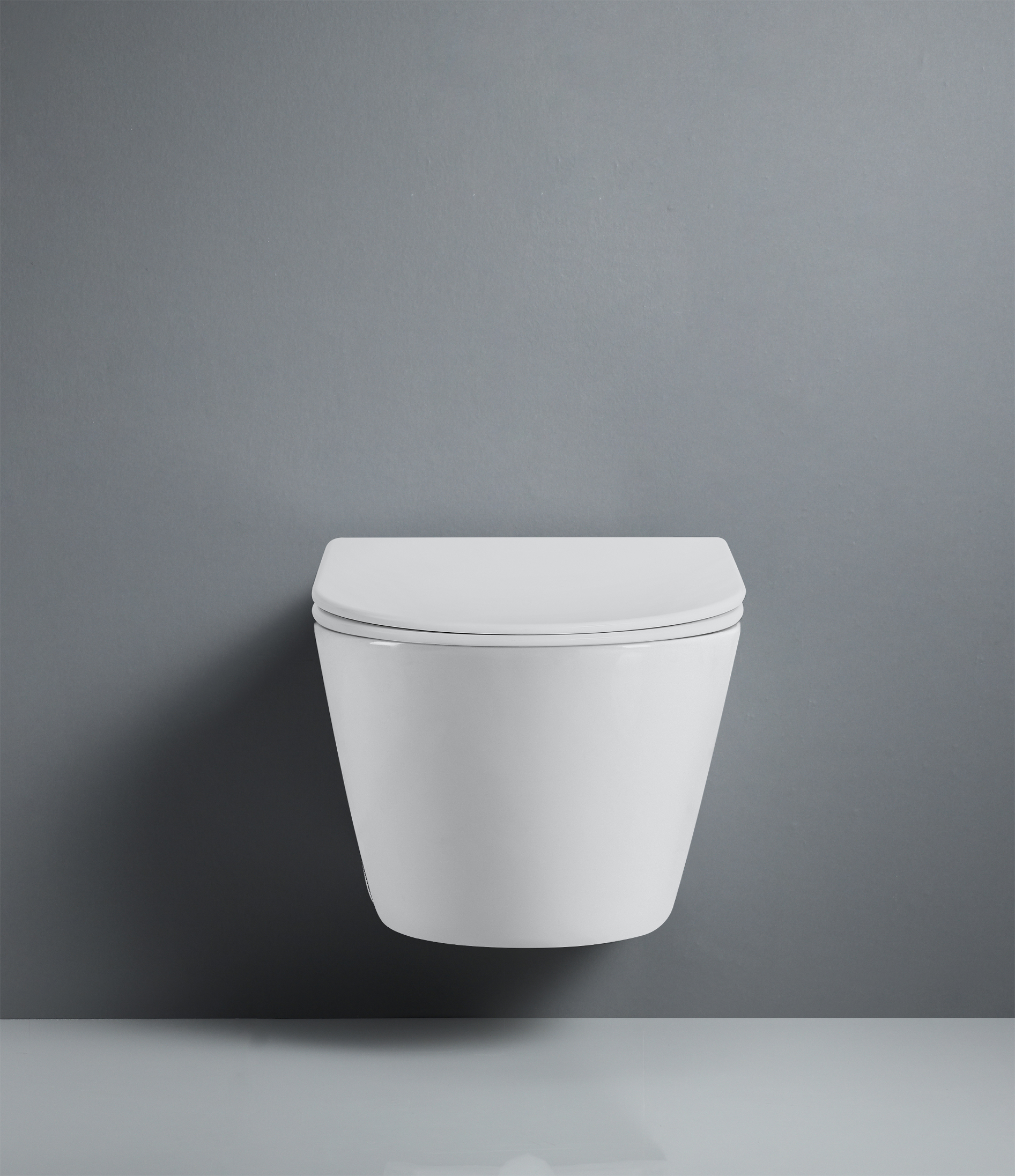  Унитаз подвесной безободковый D&K Rhein.Bach DT1476516, 500*360*350мм, сиденье микролифт, белый НОВИНКА!!! смыв "Торнадо" 