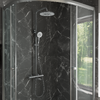 Тропическая душевая система RUSH Socotra (ST4235-70) термостатическая с изливом хром