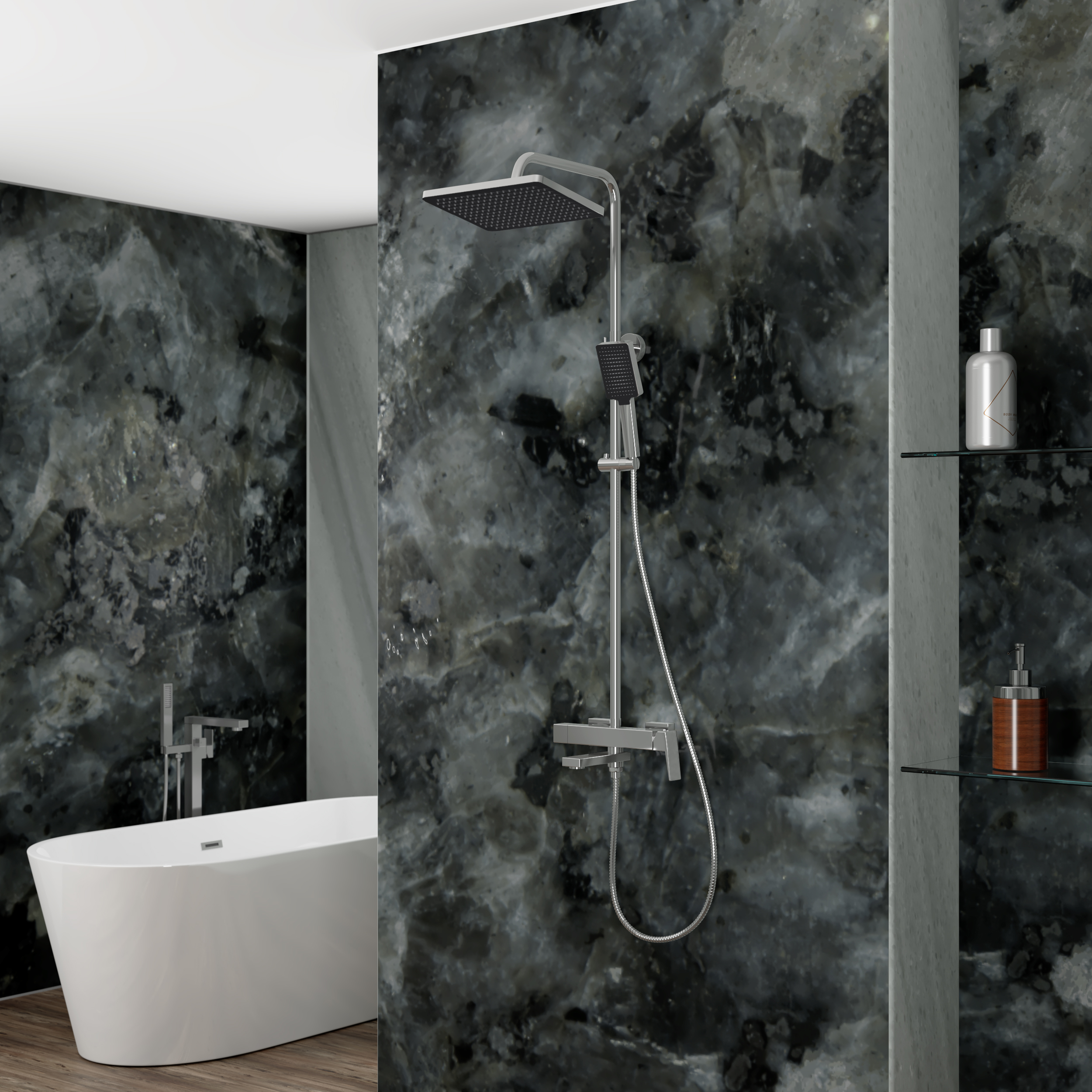 Тропическая душевая система RUSH Socotra (ST4235-90)