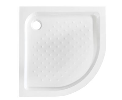 Поддон акриловый  SANTREK AQUA-R-800 радиус, белый, 800*800*140 + сифон в комплекте