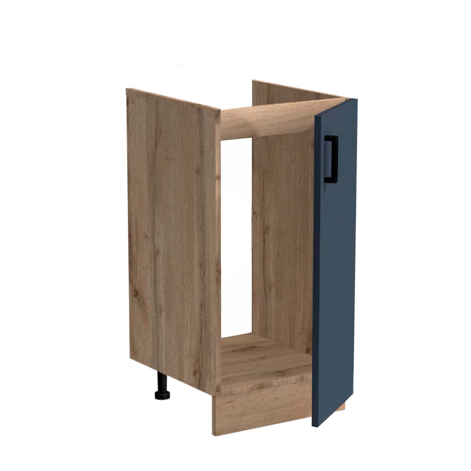 Тумба 50*60 цвет Графит/Дуб вотан SANTREK HOME (ЛДСП)