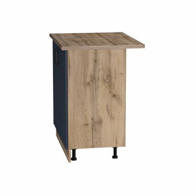 Рабочий стол 60 цвет Графит/Дуб вотан столешница Дуб вотан SANTREK HOME (ЛДСП)