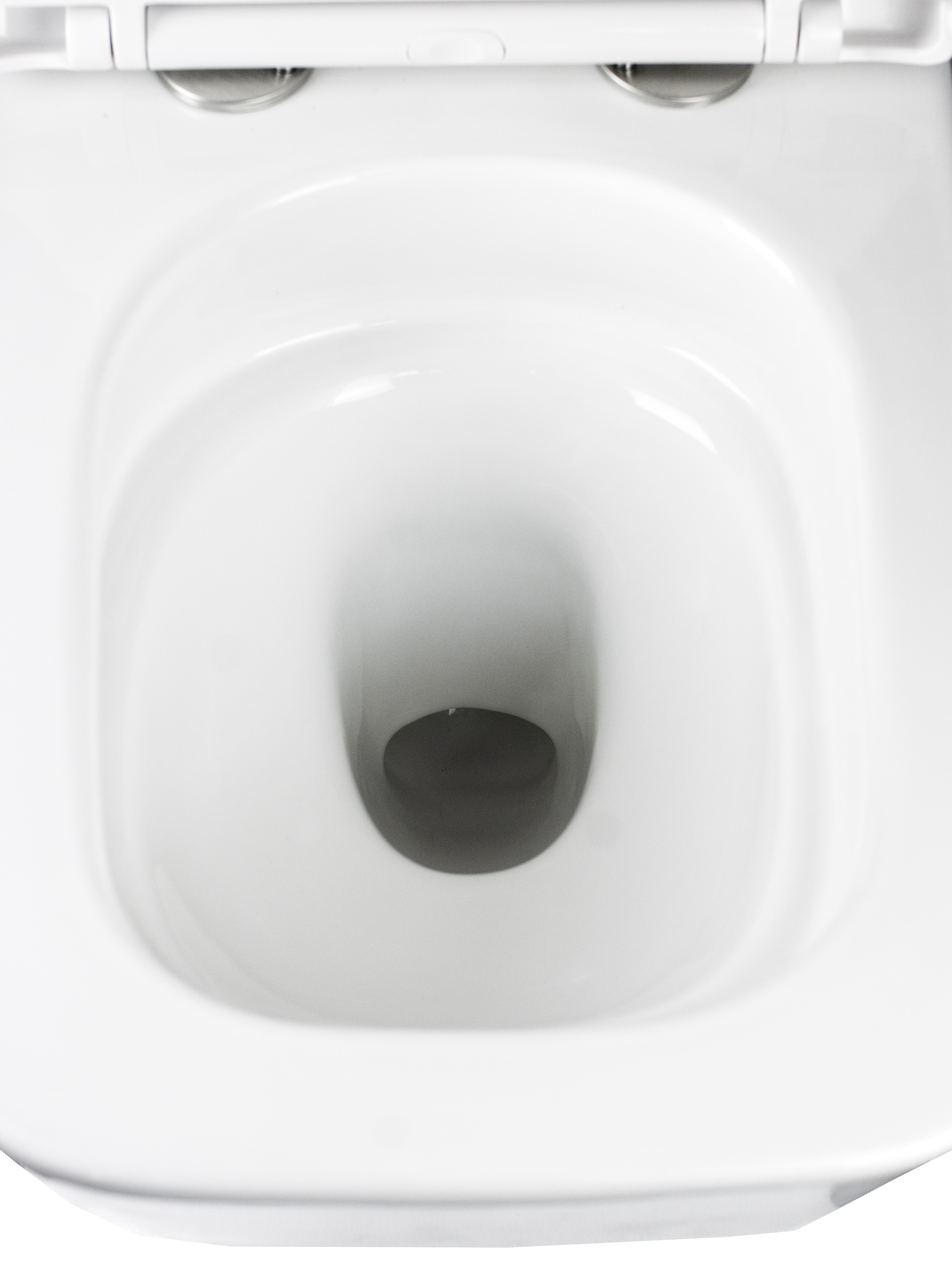 Унитаз подвесной безободковый (Торнадо) HOLLER BLOCK TORNADO (3.0)  (520*340*355мм, сиденье дюропласт, микролифт) белый