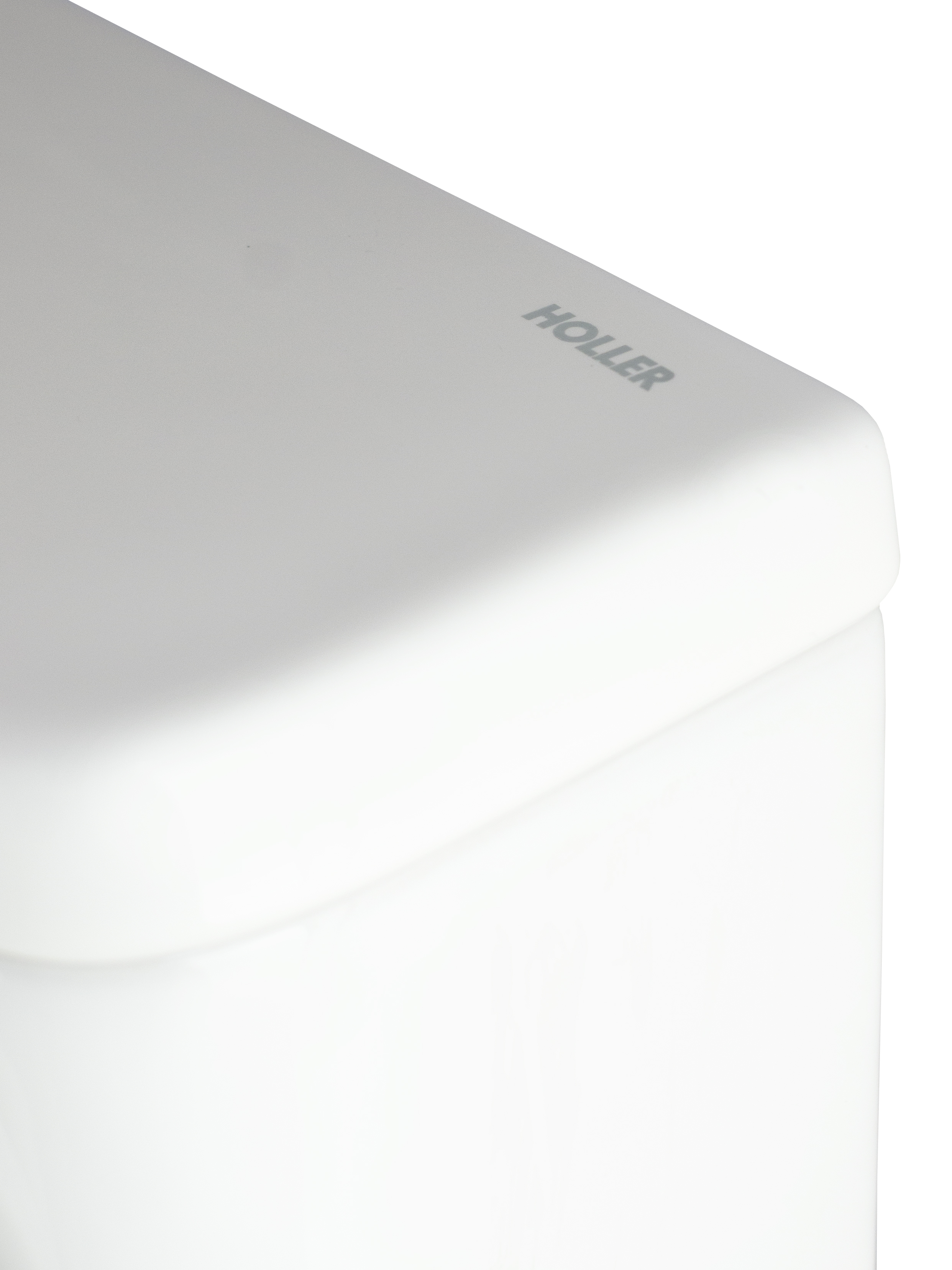 Унитаз-компакт безободковый HOLLER PORT  (645*380*840мм, сиденье дюропласт с микролифтом, арматура 2-х режимная)  (2 места/монокороб) белый