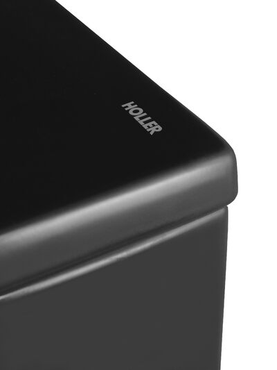 Унитаз-компакт безободковый HOLLER WEST MB (620*360*820мм, сиденье дюропласт с микролифтом, арматура 2-х режимная)  (2 места) черный матовый Унитаз-компакт безободковый HOLLER WEST MB (620*360*820мм, сиденье дюропласт с микролифтом, арматура 2-х режимная)  (2 места) черный матовый