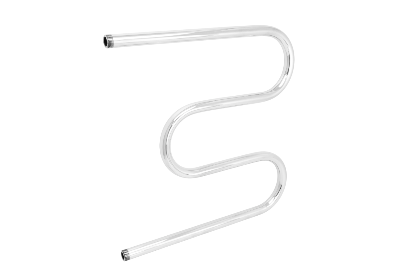 Полотенцесушитель АКВАДРАЙВ нерж. М 60*60 ф1"
