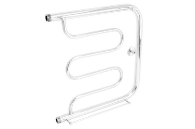 Полотенцесушитель АКВАДРАЙВ нерж. МП 50*50 ф1" (2 полочки)