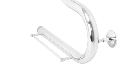 Полотенцесушитель АКВАДРАЙВ нерж. М 50*40 ф1" с полочками